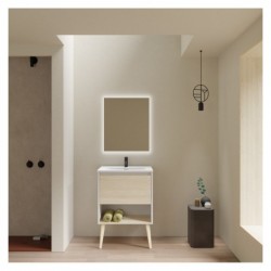 Mueble de baño de diseño NIWA TOP de ancho 60/80 cm