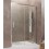 Mampara de ducha AKTUAL frontal 1 fijo + 1 puerta corredera GME